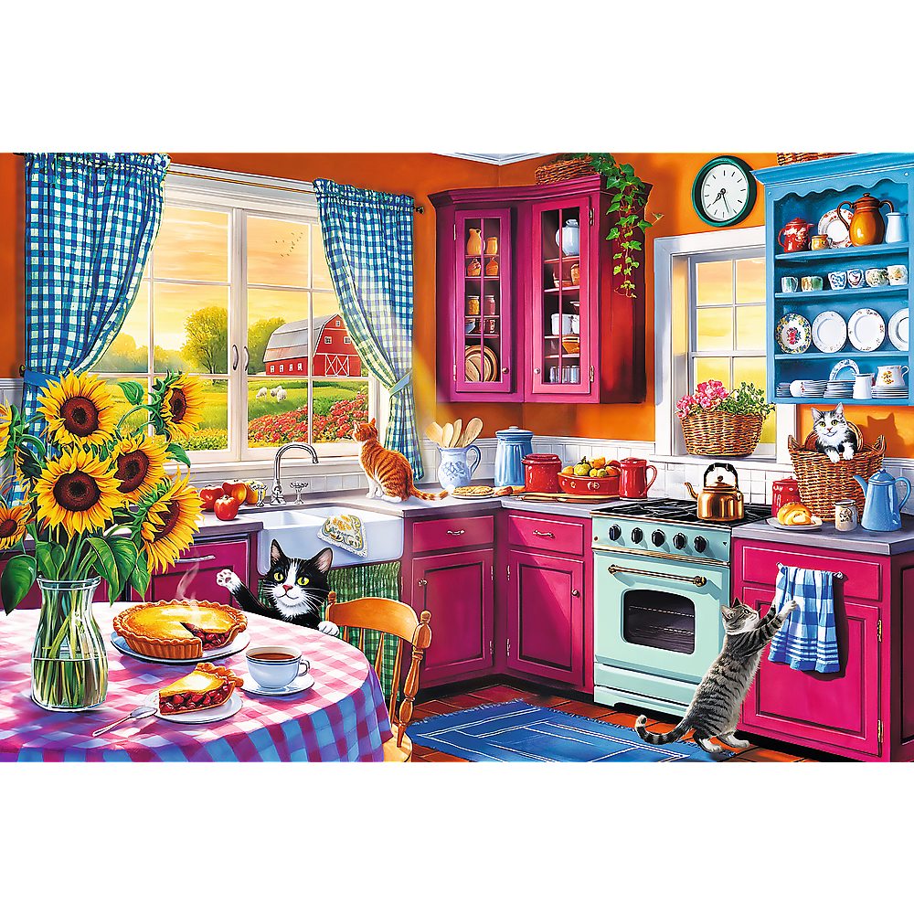 Puzzle Cozinha Manhã 300pcs Trefl 23102