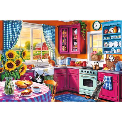Puzzle Cozinha Manhã 300pcs Trefl 23102
