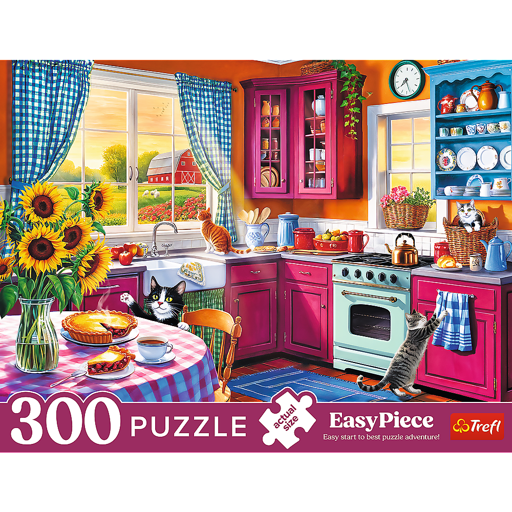 Puzzle Cozinha Manhã 300pcs Trefl 23102