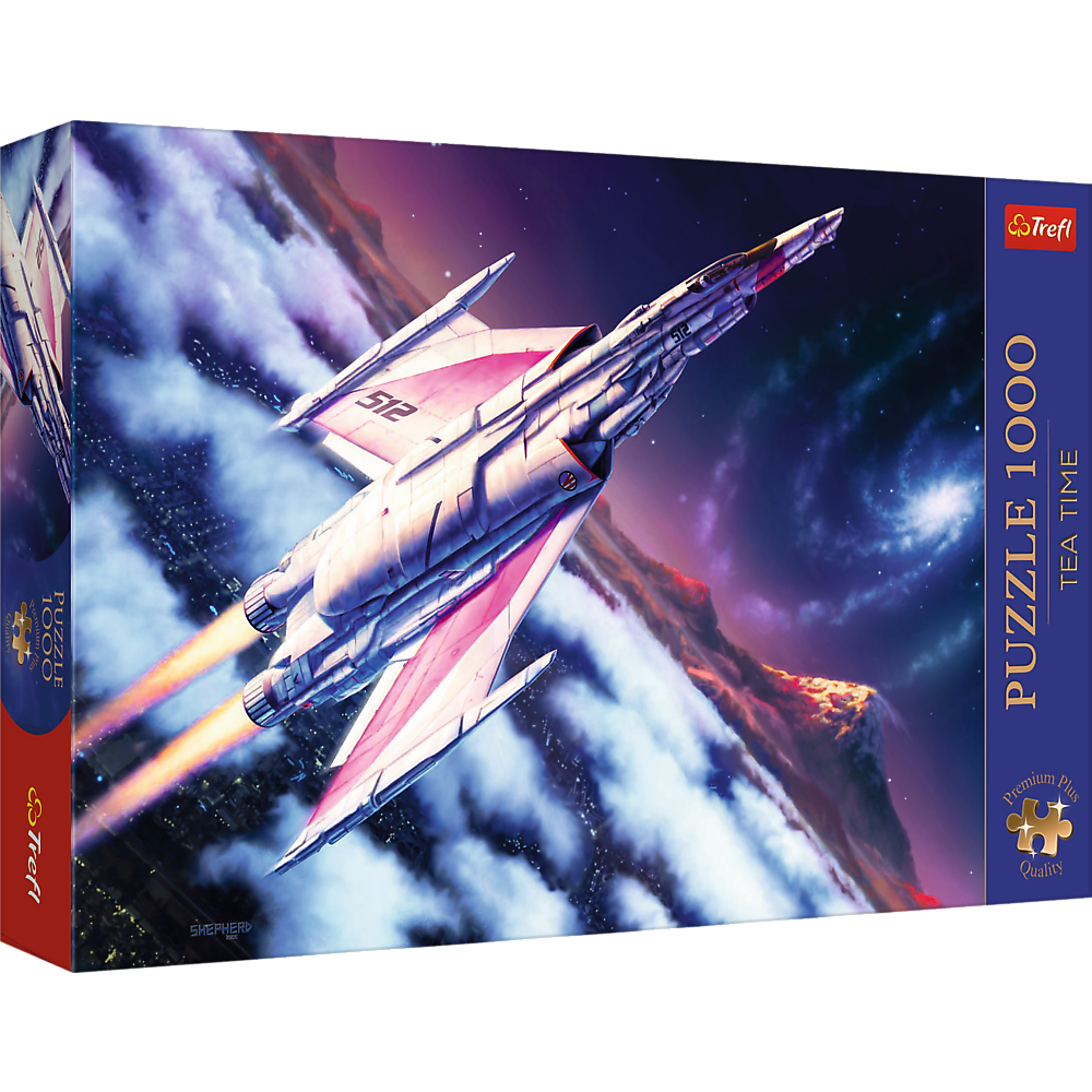 Puzzle Viagem Espacial Chá 1000pcs Trefl 12075