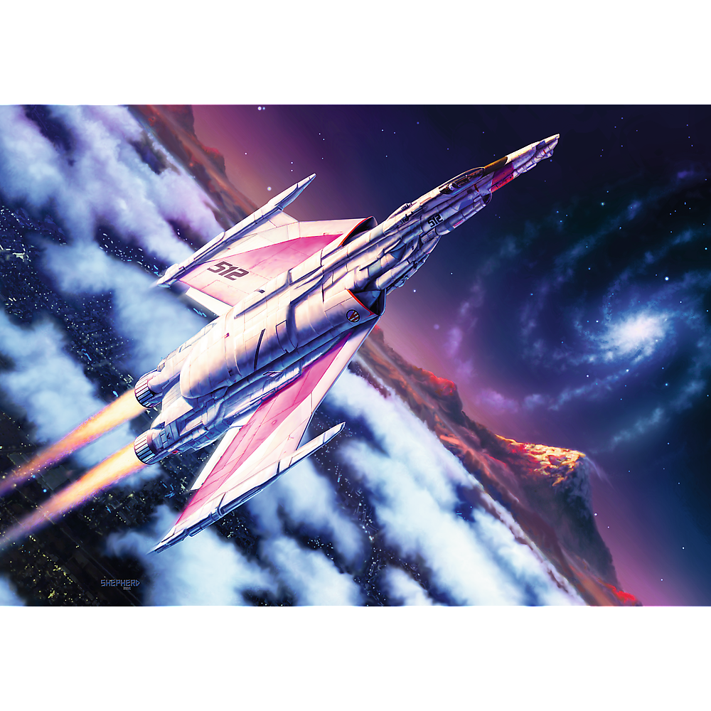 Puzzle Viagem Espacial Chá 1000pcs Trefl 12075