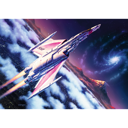 Puzzle Viagem Espacial Chá 1000pcs Trefl 12075