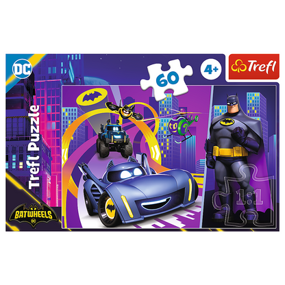 Puzzle Batman Veículos 60pcs Trefl 17400
