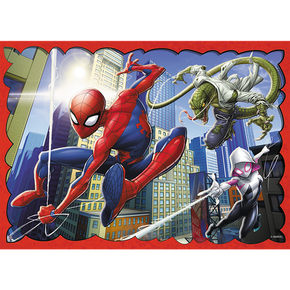 Puzzle 4 em 1 Spider-Man Trefl 34384