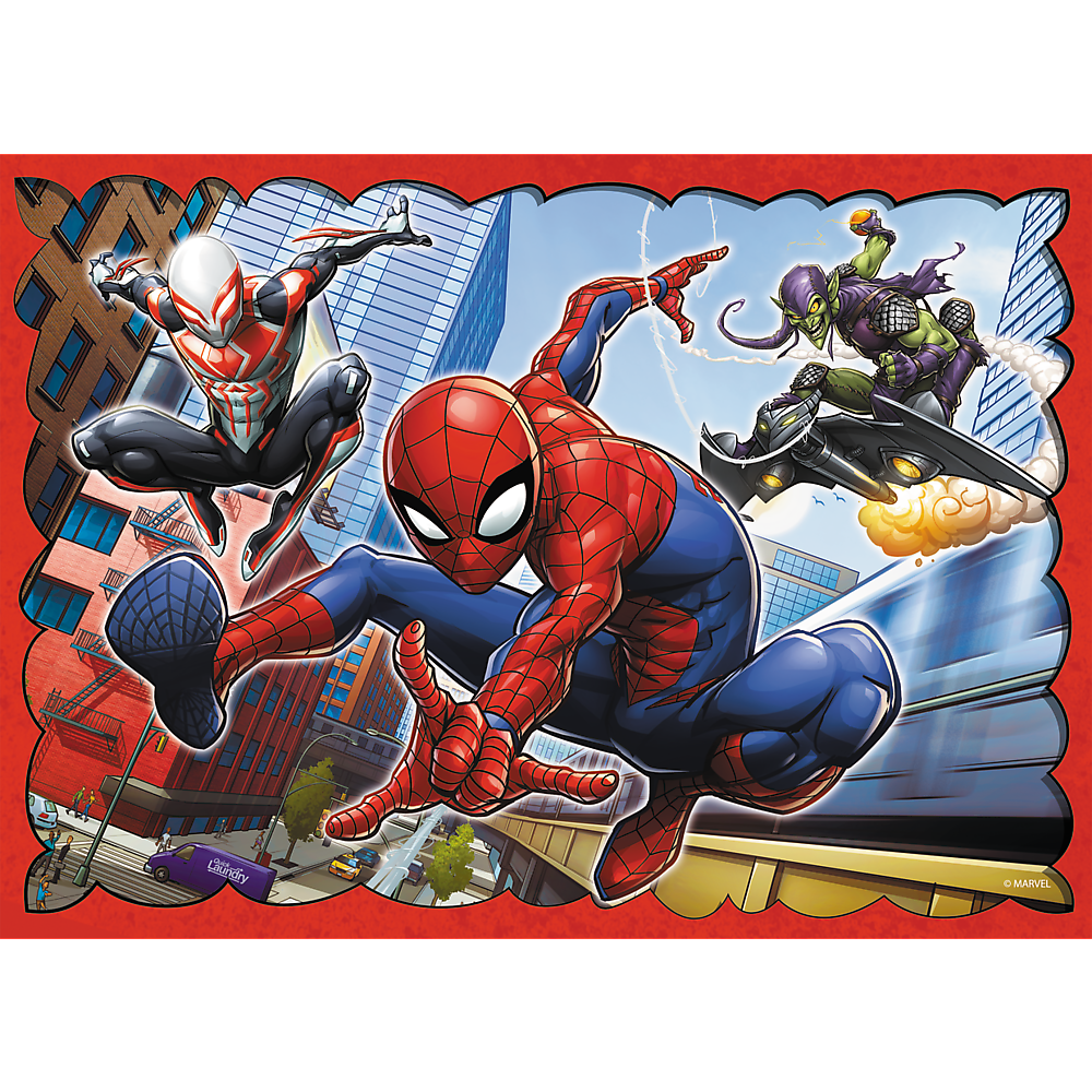 Puzzle 4 em 1 Spider-Man Trefl 34384
