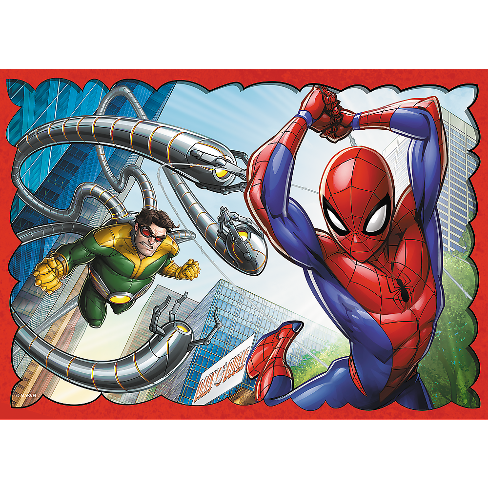 Puzzle 4 em 1 Spider-Man Trefl 34384