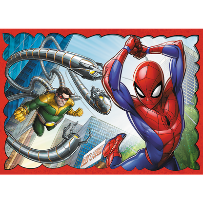 Puzzle 4 em 1 Spider-Man Trefl 34384