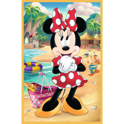 Puzzle 3x50 Ratos Férias Disney Trefl 34881