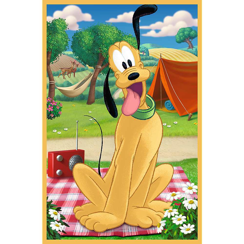 Puzzle 3x50 Ratos Férias Disney Trefl 34881