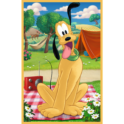 Puzzle 3x50 Ratos Férias Disney Trefl 34881