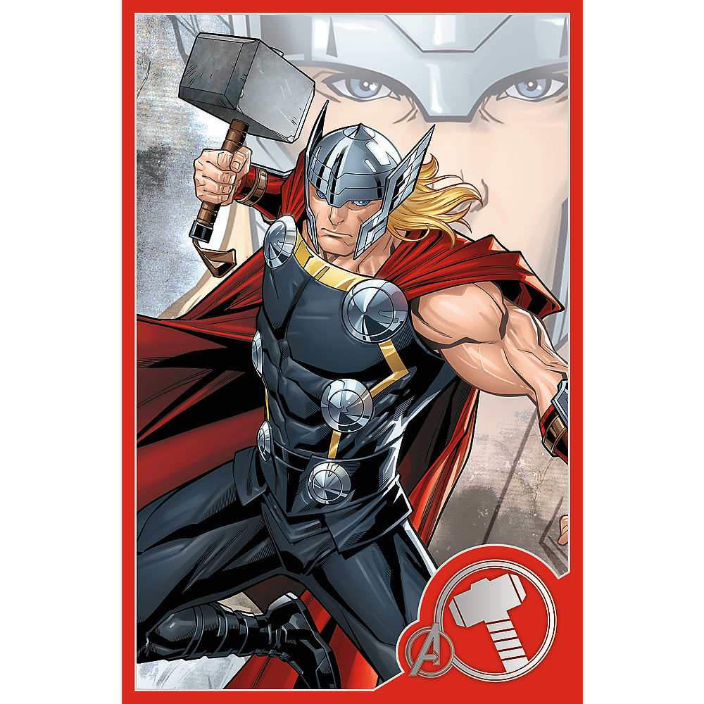 Puzzle 3x50 Heróis Avengers Trefl 34891