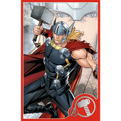 Puzzle 3x50 Heróis Avengers Trefl 34891