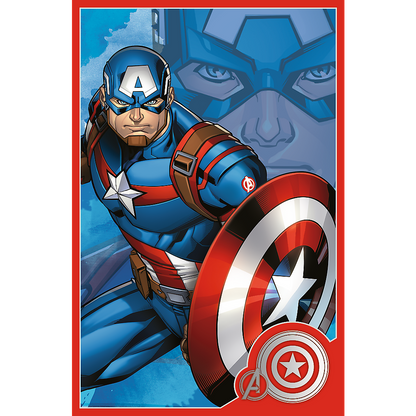 Puzzle 3x50 Heróis Avengers Trefl 34891