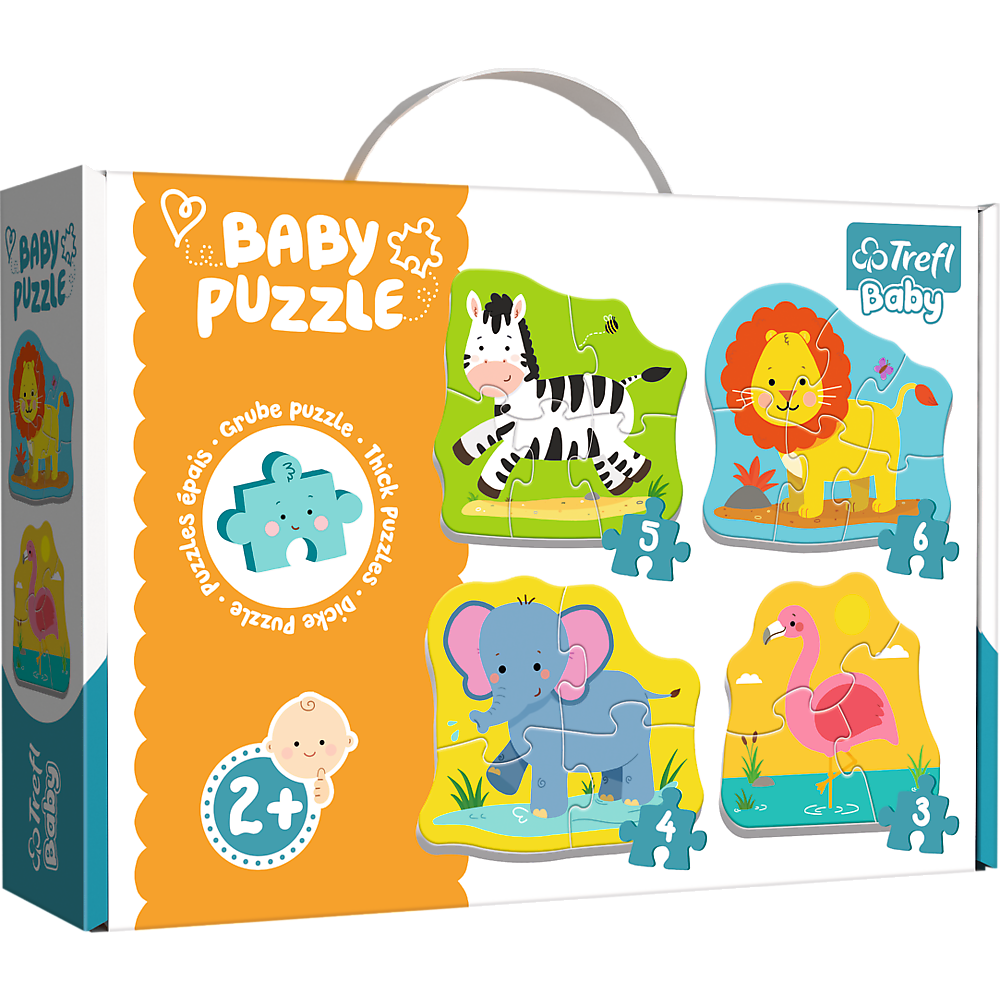 Puzzle Baby Safari Trefl 36073