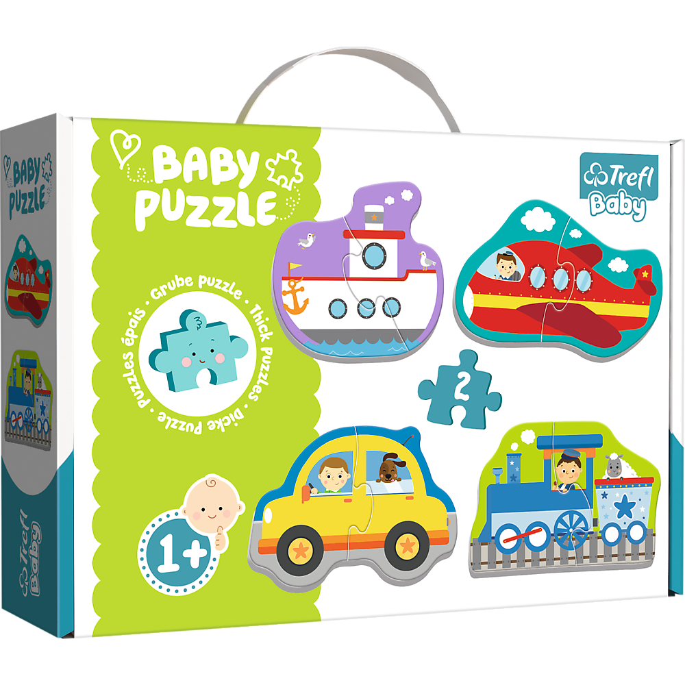 Puzzle Baby Veículos Trefl 36075