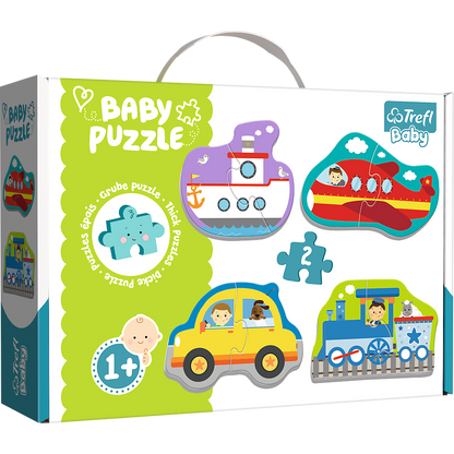 Puzzle Baby Veículos Trefl 36075