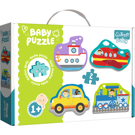 Puzzle Baby Veículos Trefl 36075