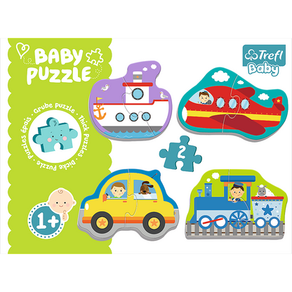 Puzzle Baby Veículos Trefl 36075