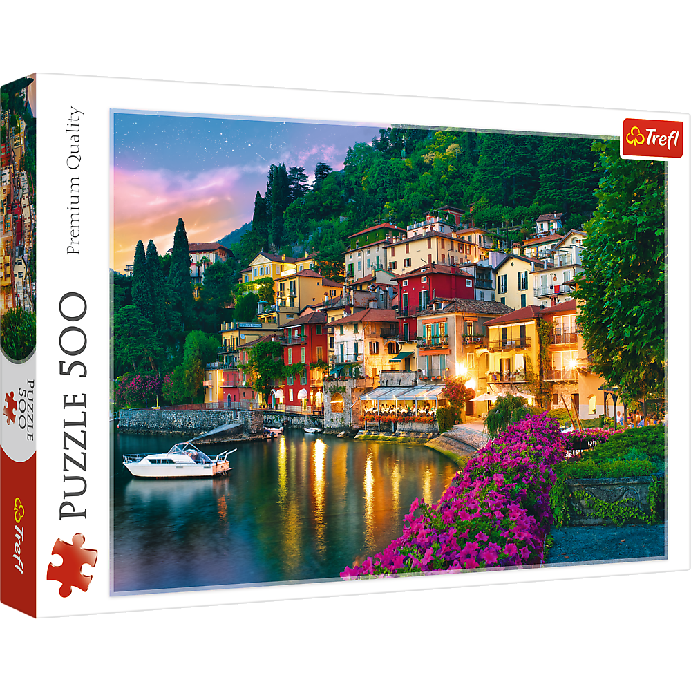 Puzzle Lago Como Itália 500pcs Trefl 37290