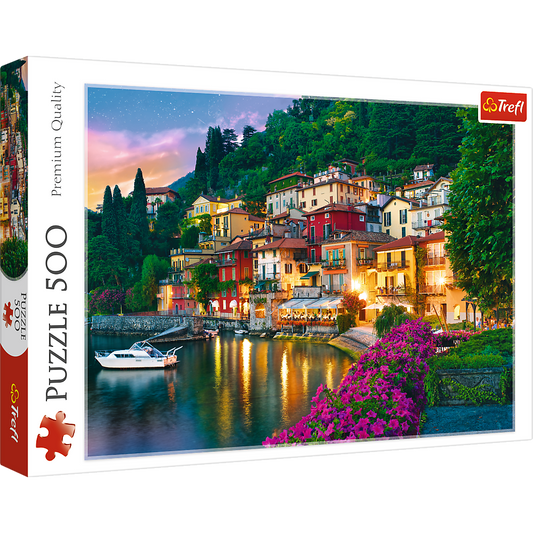 Puzzle Lago Como Itália 500pcs Trefl 37290