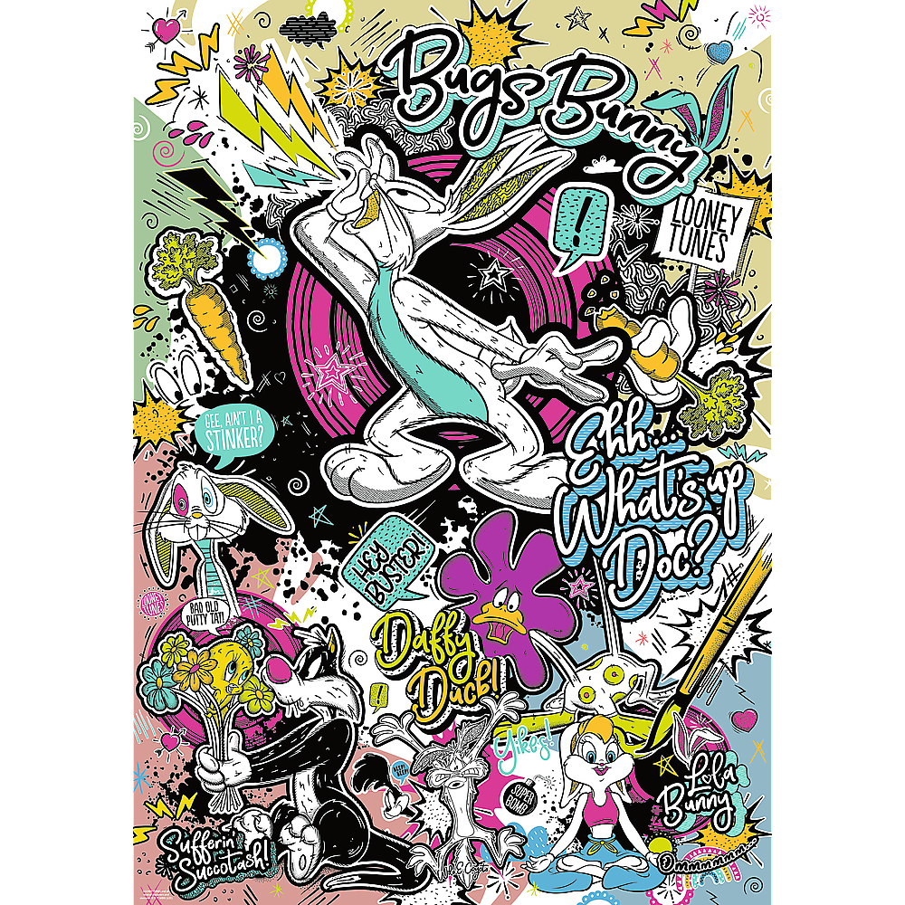 Puzzle Looney Tunes 1000pcs Trefl 12066