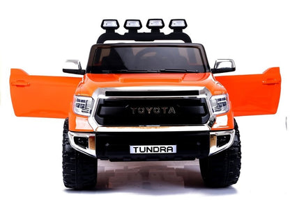 Carro elétrico infantil Toyota Tundra laranja