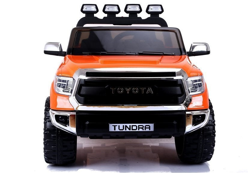 Carro elétrico infantil Toyota Tundra laranja