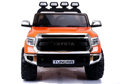 Carro elétrico infantil Toyota Tundra laranja