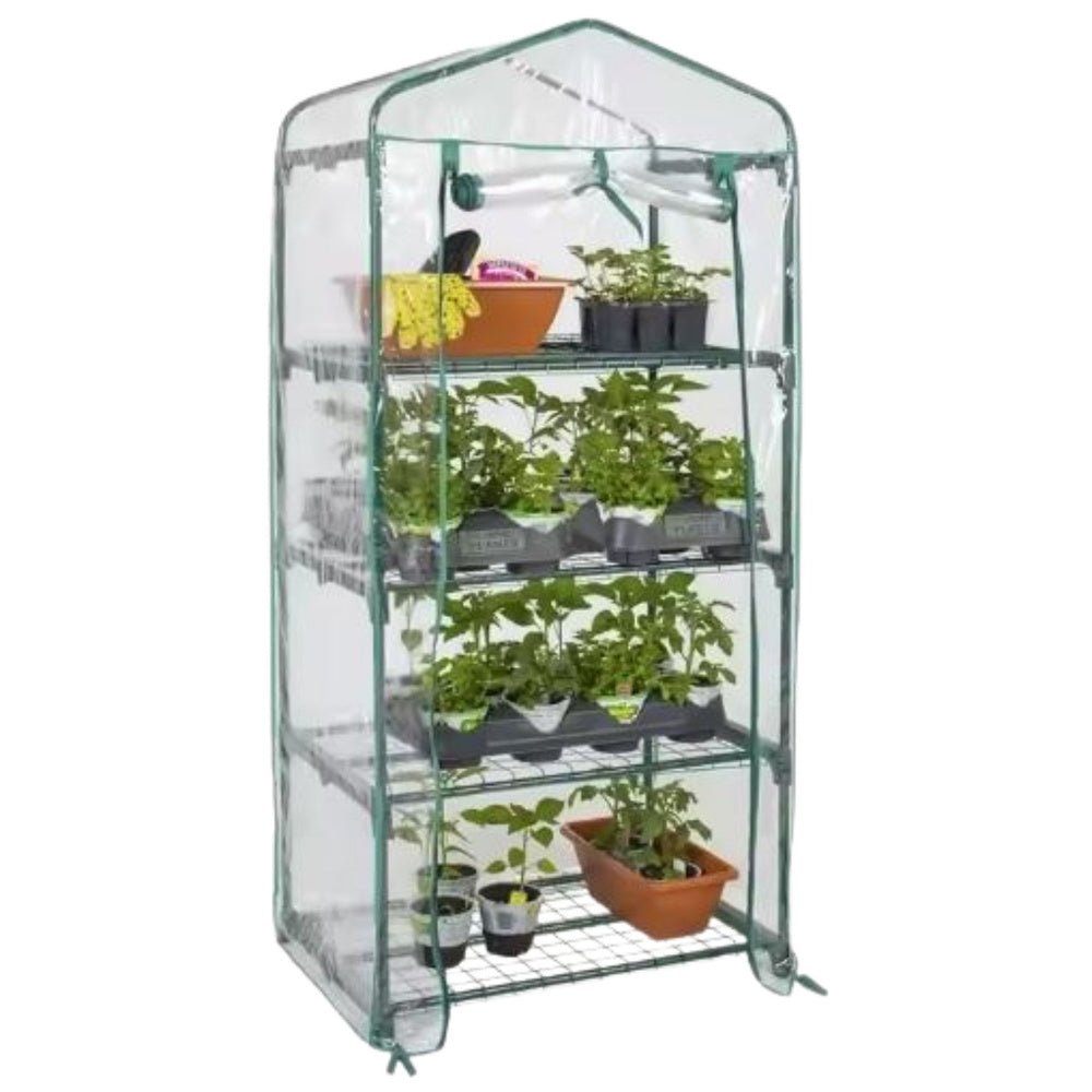 Estufa Mini Jardim Varanda 4 Prateleiras 69x49x157cm
