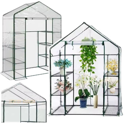Estufa Jardim Varanda 4 Prateleiras 195x143x73cm