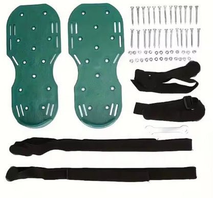Aerador de Relva para Calçado com Picos de Aço Ajustáveis