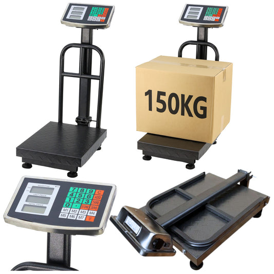 Balança Plataforma Digital LCD 150kg