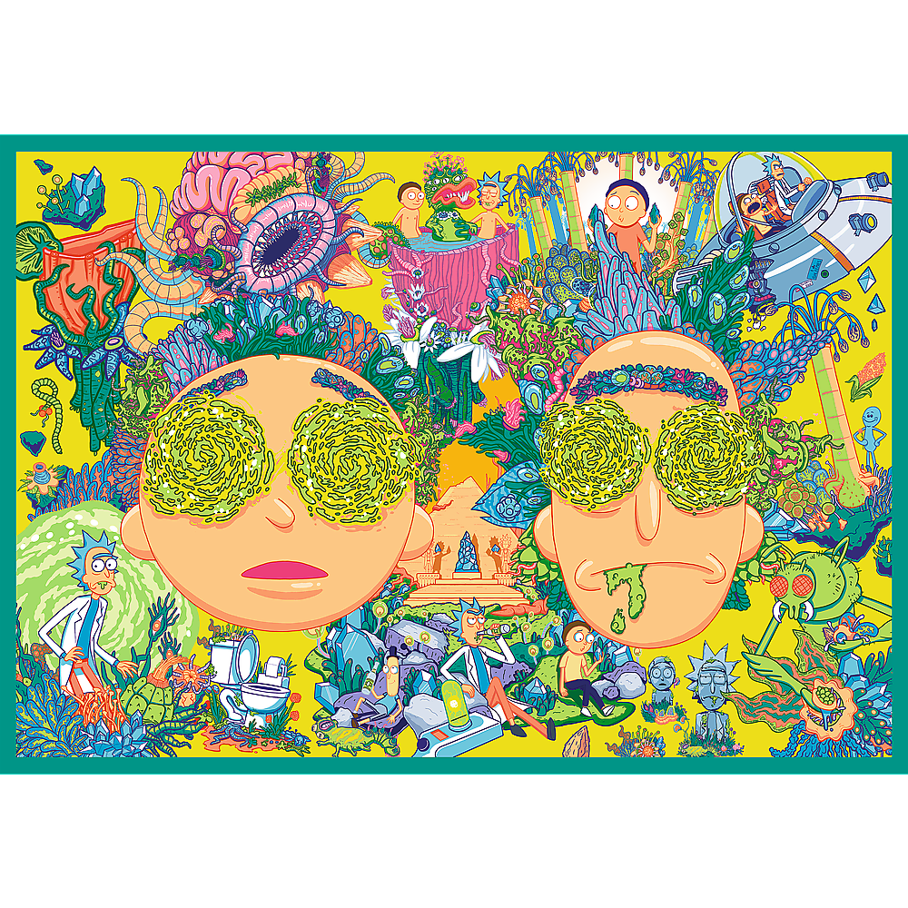 Puzzle Rick and Morty 4x250pcs Trefl 13338