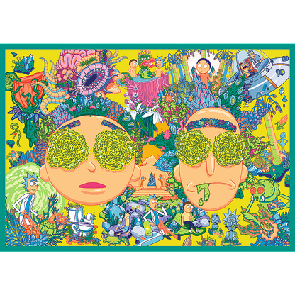 Puzzle Rick and Morty 4x250pcs Trefl 13338