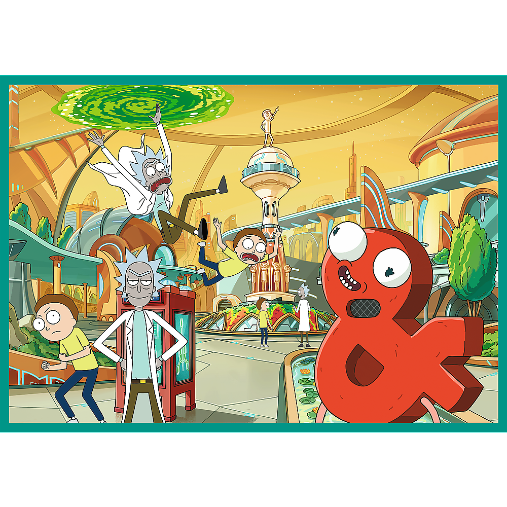 Puzzle Rick and Morty 4x250pcs Trefl 13338