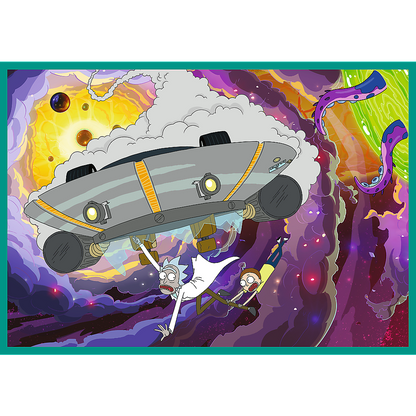 Puzzle Rick and Morty 4x250pcs Trefl 13338