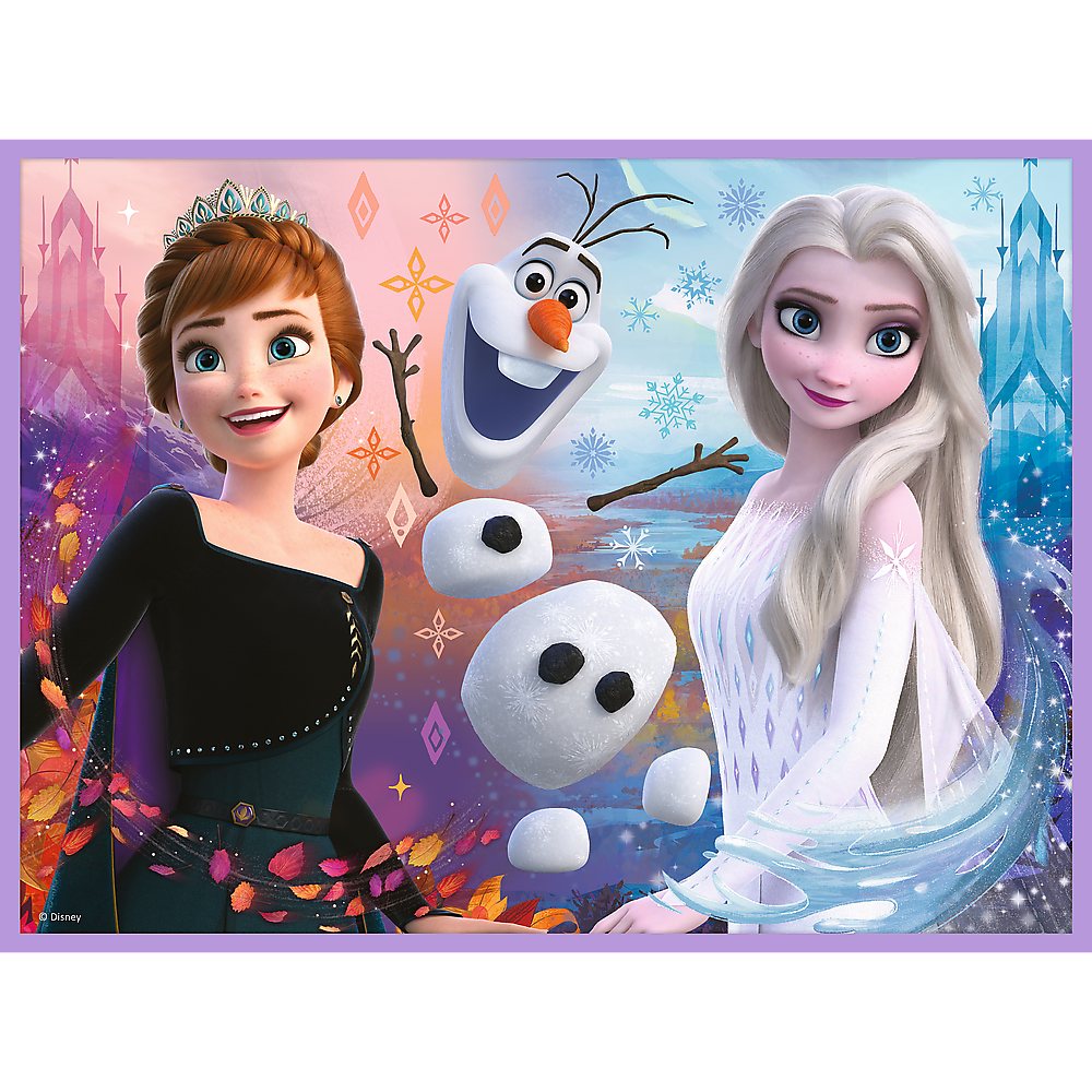 Puzzle 2 em 1 + Memo Frozen 2 Trefl 93335