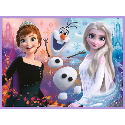 Puzzle 2 em 1 + Memo Frozen 2 Trefl 93335