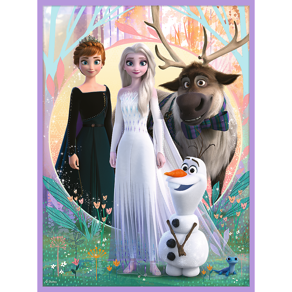 Puzzle 2 em 1 + Memo Frozen 2 Trefl 93335