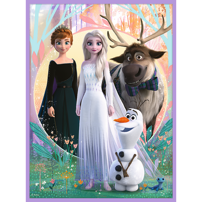 Puzzle 2 em 1 + Memo Frozen 2 Trefl 93335