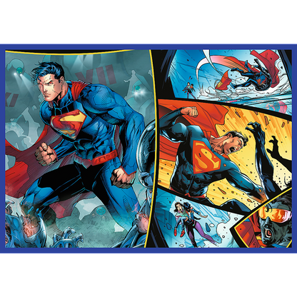 Puzzle Superman Coragem 4x250pcs Trefl 13340
