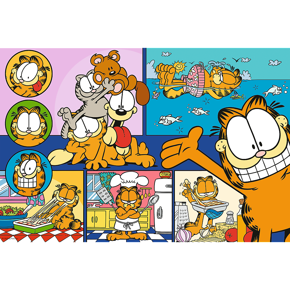 Puzzle Garfield Preguiçoso 100pcs Trefl 16521