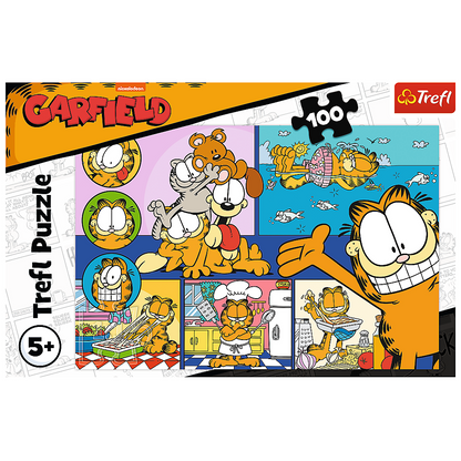 Puzzle Garfield Preguiçoso 100pcs Trefl 16521