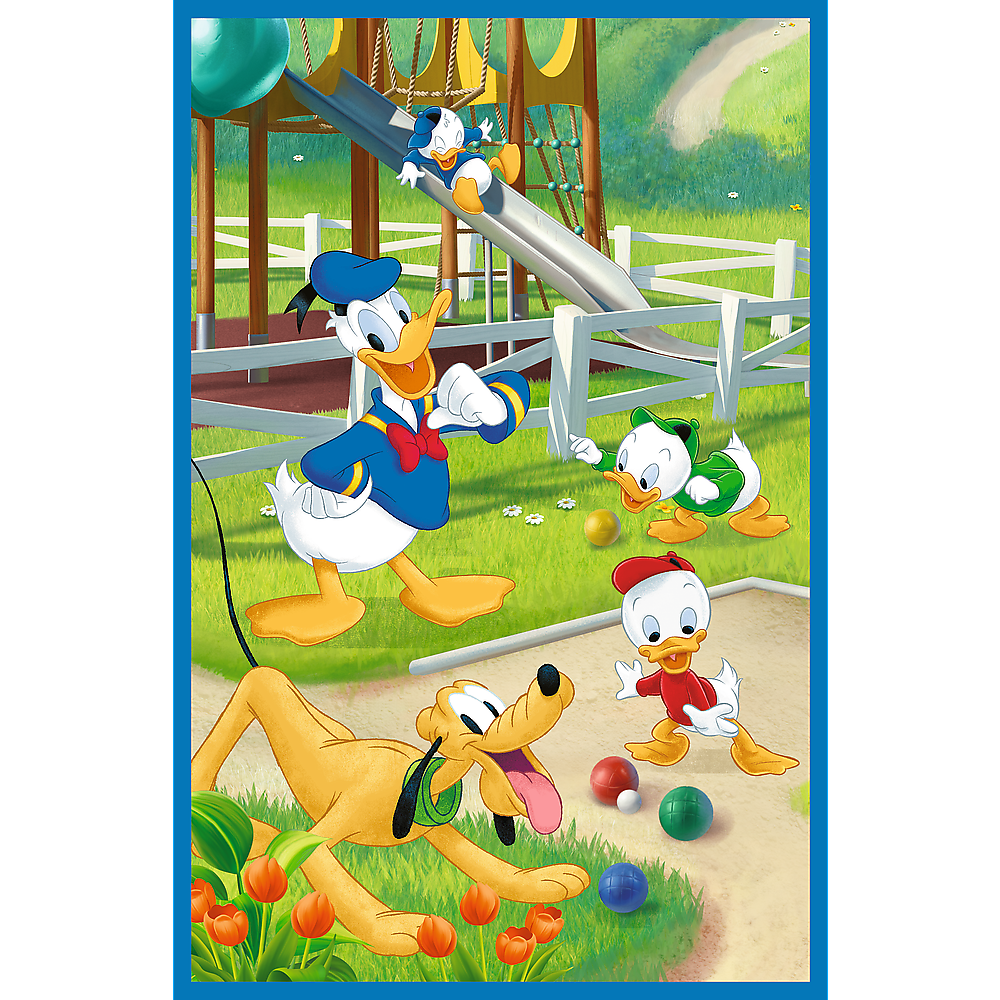 Puzzle Mickey Mouse Equipa 3x80pcs Trefl 34887