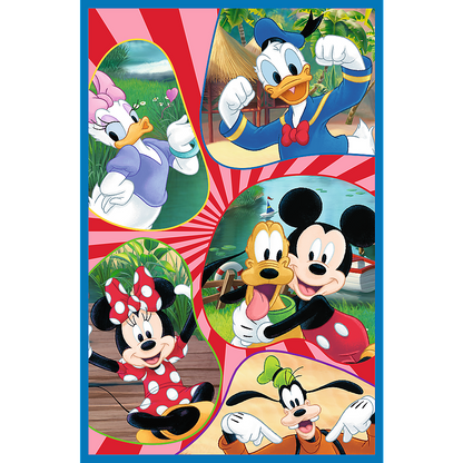 Puzzle Mickey Mouse Equipa 3x80pcs Trefl 34887