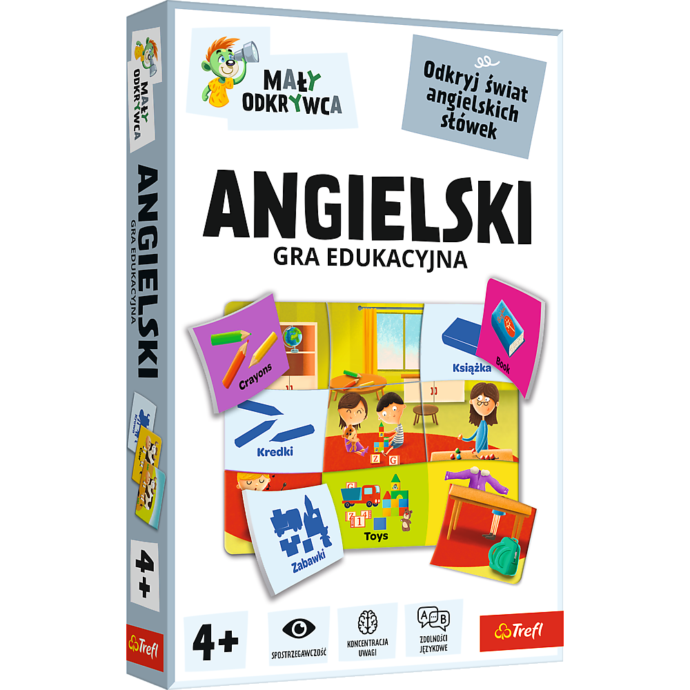 Jogo Inglês Little Explorer Trefl