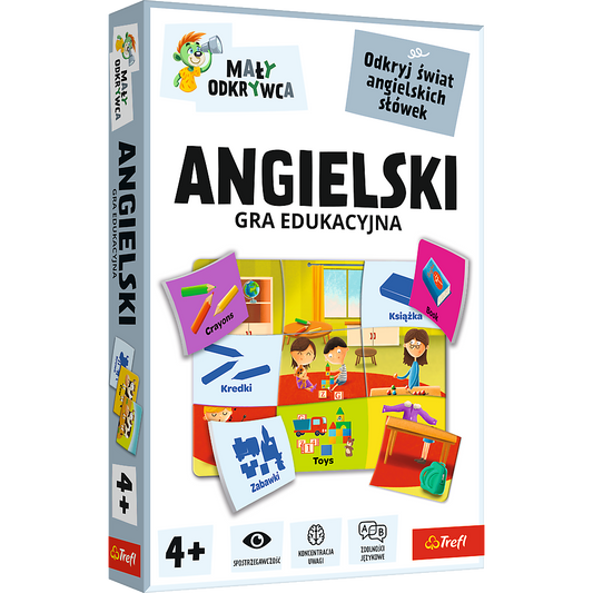 Jogo Inglês Little Explorer Trefl