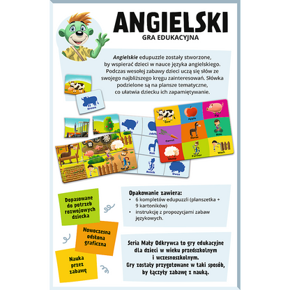 Jogo Inglês Little Explorer Trefl