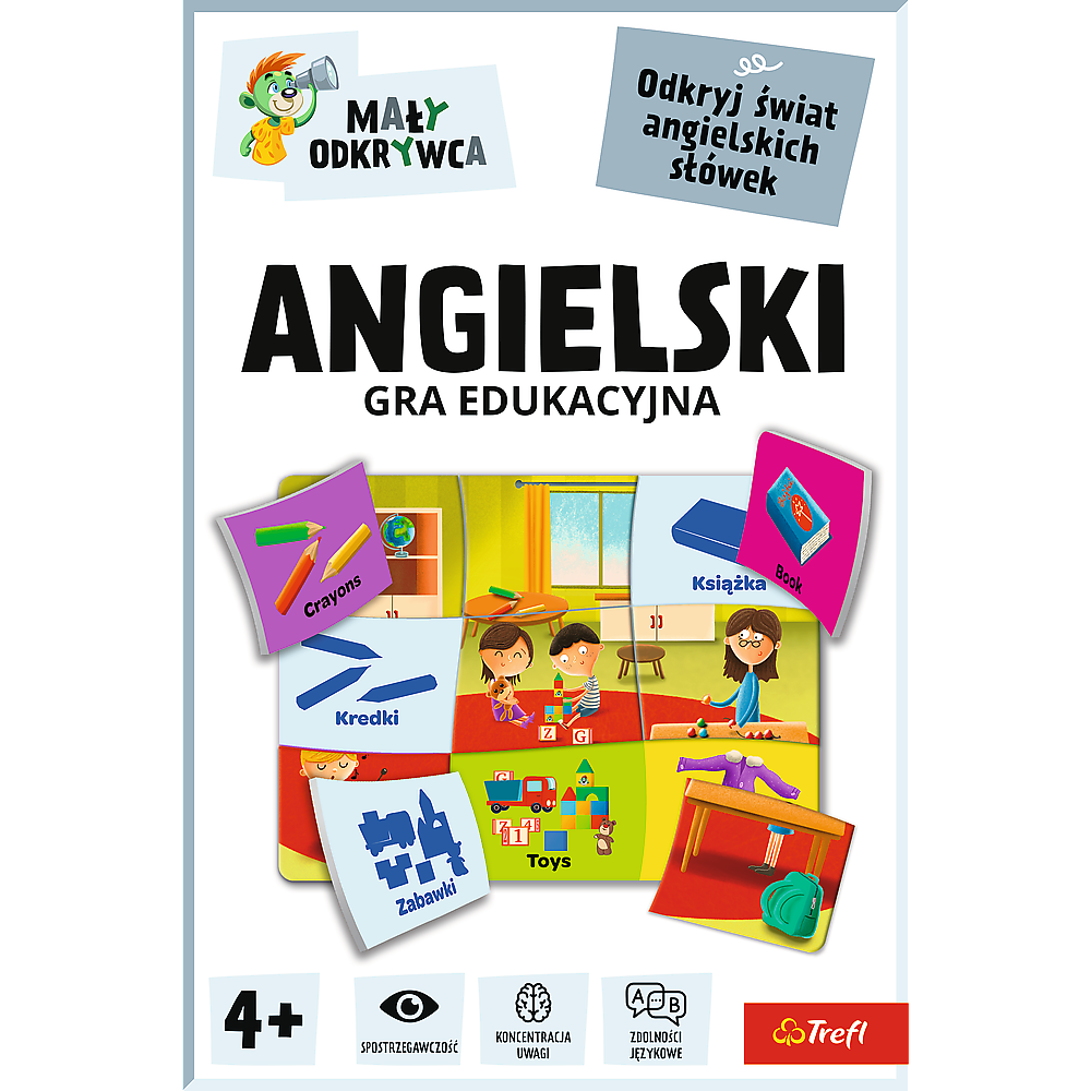 Jogo Inglês Little Explorer Trefl
