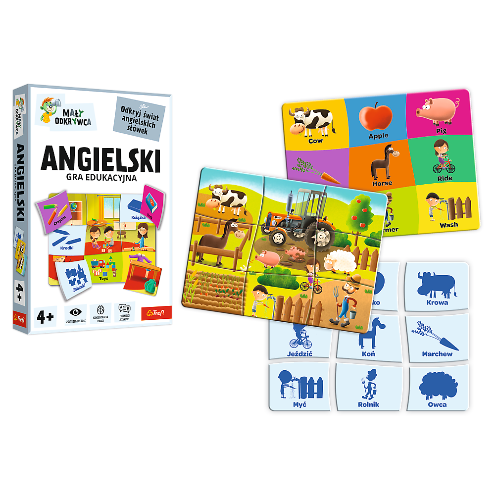 Jogo Inglês Little Explorer Trefl